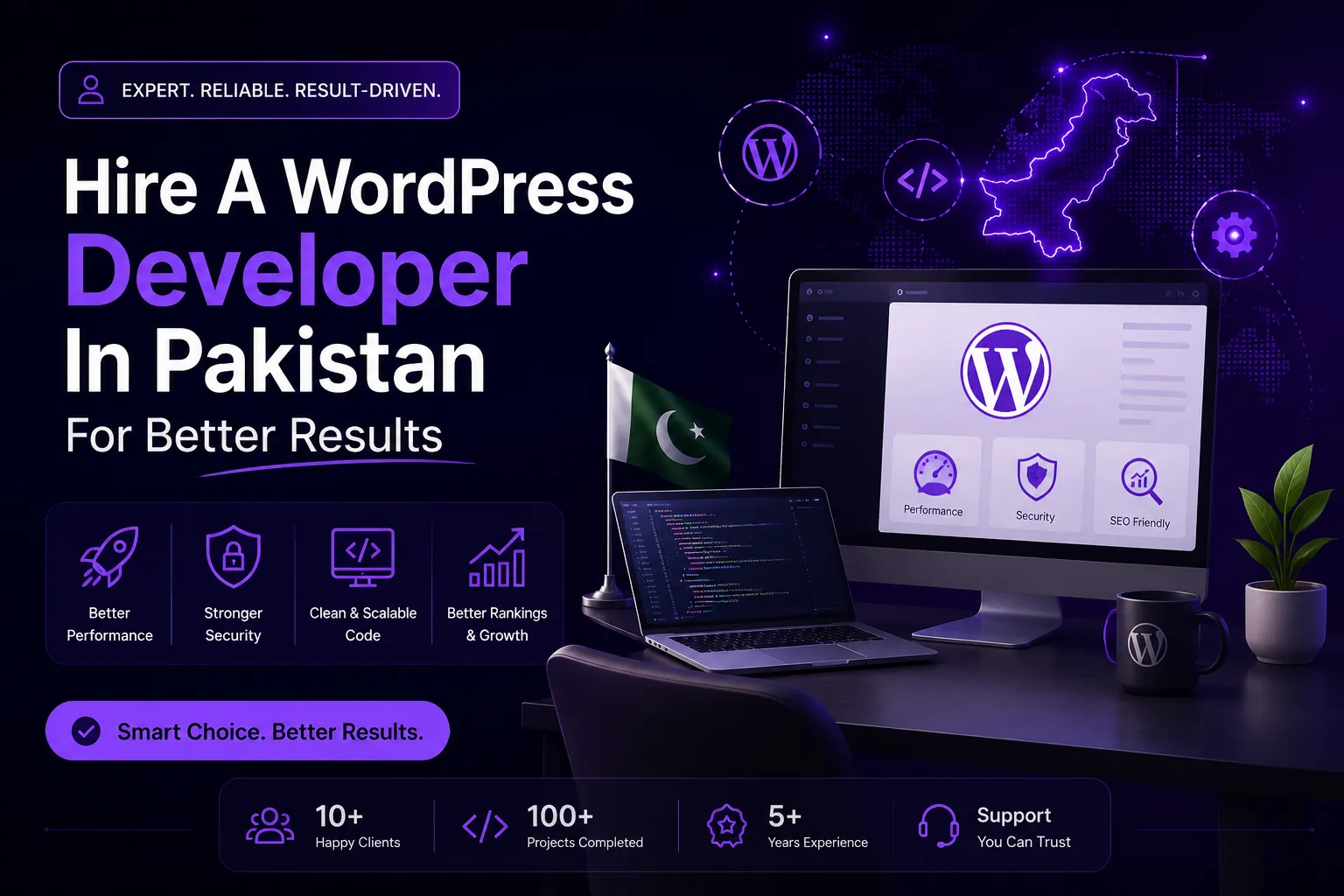Hire A WordPress Developer In Pakistan For Better Results