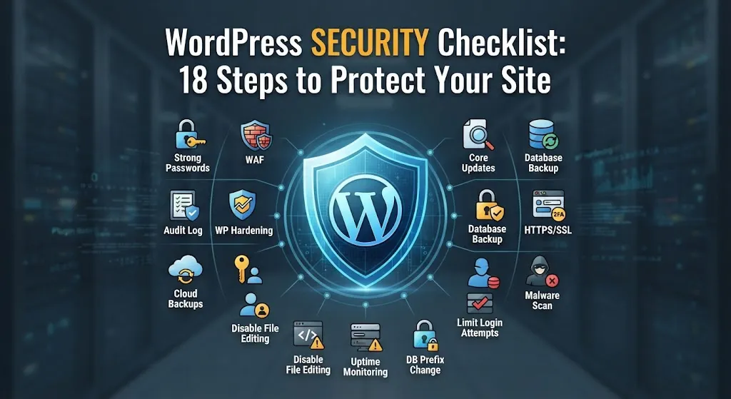 WordPress Security Checklist: 18 Steps to Protect Your Site