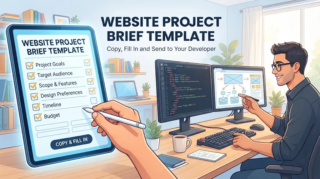 Website Project Brief Template: Copy, Fill In and Send to Your Developer