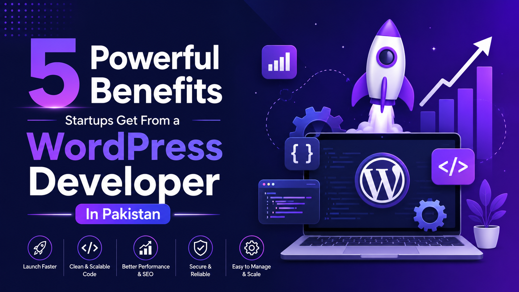 5 Powerful Benefits Startups Get From a WordPress Developer In Pakistan (2026)