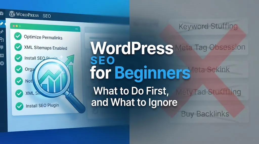 WordPress SEO for Beginners: What to Do First, and What to Ignore